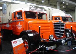 B&uuml;ssing 8000S Pritsche Fernfahrerhütte 1950