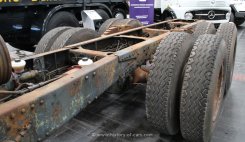 B&uuml;ssing 8000S Allrad Fahrgestell 1953