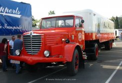 B&uuml;ssing 8000S Sattelzugmaschine 1954