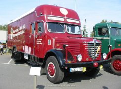 B&uuml;ssing LS11 Kofferaufbau 1956