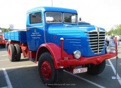 B&uuml;ssing 6000S Allrad Meiller 3-Seitenkipper 1957