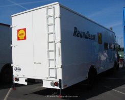 B&uuml;ssing BS12 Renntransporter (eh. Renndienst LKW der Deutschen Shell) 1968