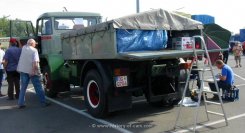 B&uuml;ssing BS 15 S Sattelschlepper mit Ballastpritsche 1969