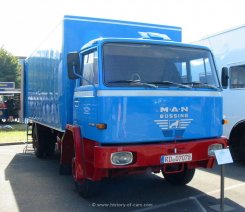 MAN-B&uuml;ssing 12.192 (BS12 L) Kofferaufbau 1970