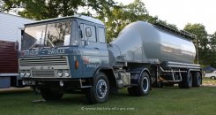 DAF FT2600 DKA Sattelzugmaschine mit Siloauflieger 1972