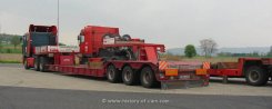 DAF 95XF 480 Sattelzugmaschine mit Tieflader 1997-2003