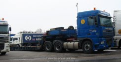 DAF 95XF 530 Sattelzugmaschine mit Tieflader 1997-2003