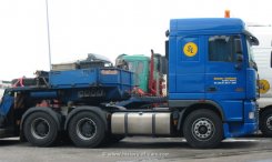 DAF 95XF 530 Sattelzugmaschine mit Tieflader 1997-2003