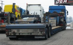 DAF 95XF 530 Sattelzugmaschine mit Tieflader 1997-2003