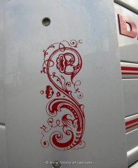 DAF XF 95.530 Sattelzugmaschine Tieflader mit M&auml;hdrescherteilen 2003