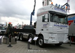 DAF XF 105.510 Sattelzugmaschine mit Ladekran 2008