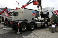 DAF XF 105.510 Sattelzugmaschine mit Ladekran 2008