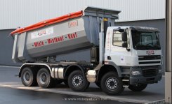 DAF CF 85.410 Rundmuldenkipper Day Cab 2012