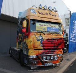 DAF XF 105.460 SZM Super Space Cab "Keine Panik" 2012