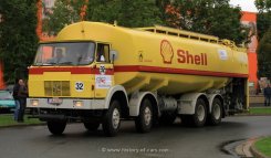 Hanomag-Henschel F500 8x4/4 Flugfeld-Tankwagen Shell ca. 1970