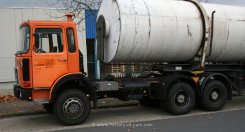 MAN 26.281 (F9) 6x6 Sattelzugmaschine mit Faun Rotopress 1983-1986