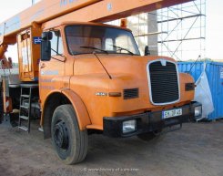 MAN 26.240 Arbeitsb&uuml;hne Wumag WS350 1986