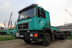 MAN F90 25.372 6x4 Abrollkipper 1990-1994