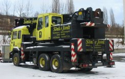 MAN F90 26.422 6x4 Aufbaukran HK028 1986-1990