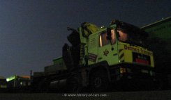 MAN F90 26.402 6x2/4 Flachbett mit Ladekran ~1994