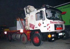 MAN F90 26.402 6x2/4 Flachbett mit Ladekran ~1994