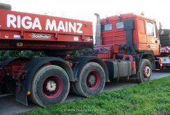 MAN F90 26.502 6x4 Sattelzugmaschine Riga Mainz 1990-1994