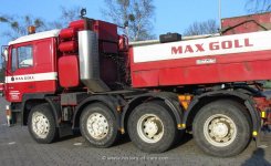 MAN F90 41.502 8x4/4 Schwerlast-Sattelzugmaschine Max Goll 1990-1994