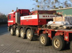 MAN F90 41.502 8x4/4 Schwerlast-Sattelzugmaschine Max Goll 1990-1994