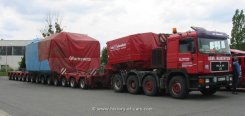 MAN F90 41.502 8x4/4 Schwerlast-Sattelzugmaschine Gebr. Markewitsch 1990-1994