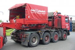 MAN F90 41.502 8x4/4 Schwerlast-Sattelzugmaschine Gebr. Markewitsch 1990-1994