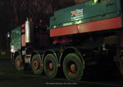 MAN F90 41.502 8x6/4 Schwerlast-Sattelzugmaschine Kahl 1990-1994