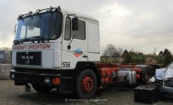 MAN F90 24.362 Unterflur 6x2 Wechselbr&uuml;ckenaufbau 1986-1990