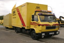 MAN-VW G90 8.150 Koffer H&uuml;binger ADAC Truck-Service 1987-1993
