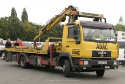 MAN L2000 Abschlepper mit Ladekran ADAC 1993-2000