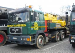 MAN F2000 33.463 6x4 Sattelzugmaschine Th&ouml;men Hamburg 1994-1998