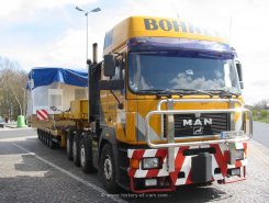 MAN F2000 41.603 8x4/4 Schwerlast-Sattelzugmaschine Bohnet 1996-1998