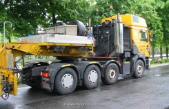 MAN F2000 41.603 8x4/4 Schwerlast-Sattelzugmaschine Bohnet 1996-1998