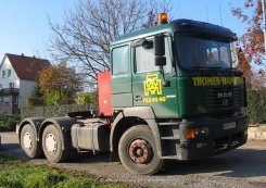 MAN F2000 Evo 33.464 6x4 Sattelzugmaschine Th&ouml;men Hamburg 1998-2000
