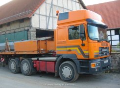 MAN F2000 Evo 33.464 6x4 Sattelzugmaschine Scheder 1998-2000