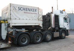 MAN F2000Evo 41.603 8x4/4 Schwerlast-Sattelzugmaschine Schenker 1998- ca. 1999