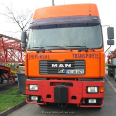 MAN F2000Evo 41.603 8x4/4 Schwerlast-Sattelzugmaschine Universal Paderborn 1998- ca. 1999