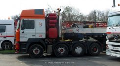 MAN F2000Evo 41.603 8x4/4 Schwerlast-Sattelzugmaschine Universal Paderborn 1998- ca. 1999