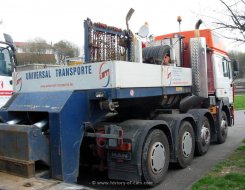 MAN F2000Evo 41.603 8x4/4 Schwerlast-Sattelzugmaschine Universal Paderborn 1998- ca. 1999