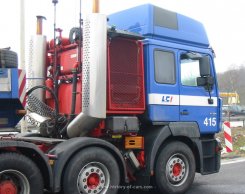 MAN F2000Evo 41.604 8x4/4 Schwerlast-Sattelzugmaschine Westfracht ca. 1999-2000