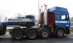 MAN F2000Evo 41.604 8x4/4 Schwerlast-Sattelzugmaschine Westfracht ca. 1999-2000