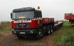 MAN F2000 Evo 6x4 Sattelzugmaschine Nolte Krane 1998-2002
