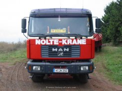 MAN F2000 Evo 6x4 Sattelzugmaschine Nolte Krane 1998-2002