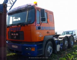 MAN F2000 Evo FE460A 6x2/4 Sattelzugmaschine Bruns 2000-2002