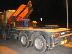 MAN F2000 Evo FE460A 6x6 Sattelzugmaschine mit Ladekran Wolf System 2000-2002