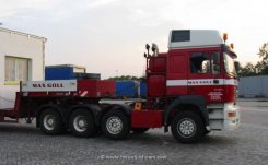 MAN F2000 Evo FE460A 8x4/4 Schwerlast-Sattelzugmaschine Max Goll 2000-2002